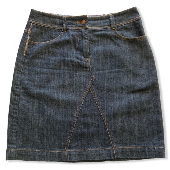 Boden Dresses & Skirts - Boden Knee Length Denim Skirt Size 8